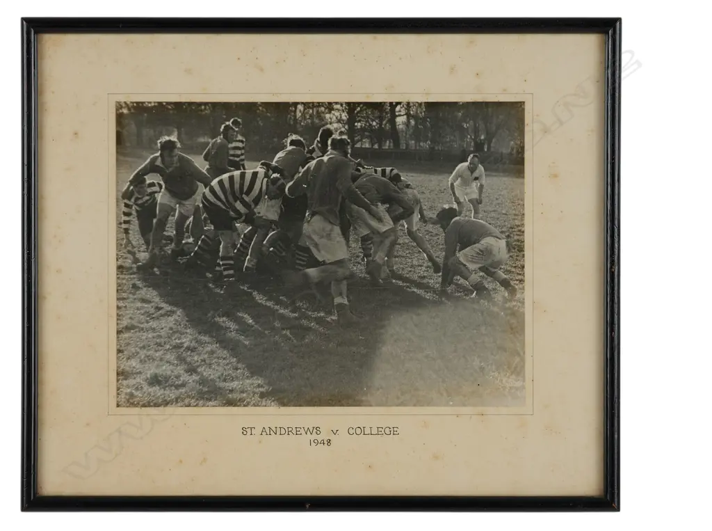Unidentified photographer 'St Andrews College v. Christs College 1948', Image 1++